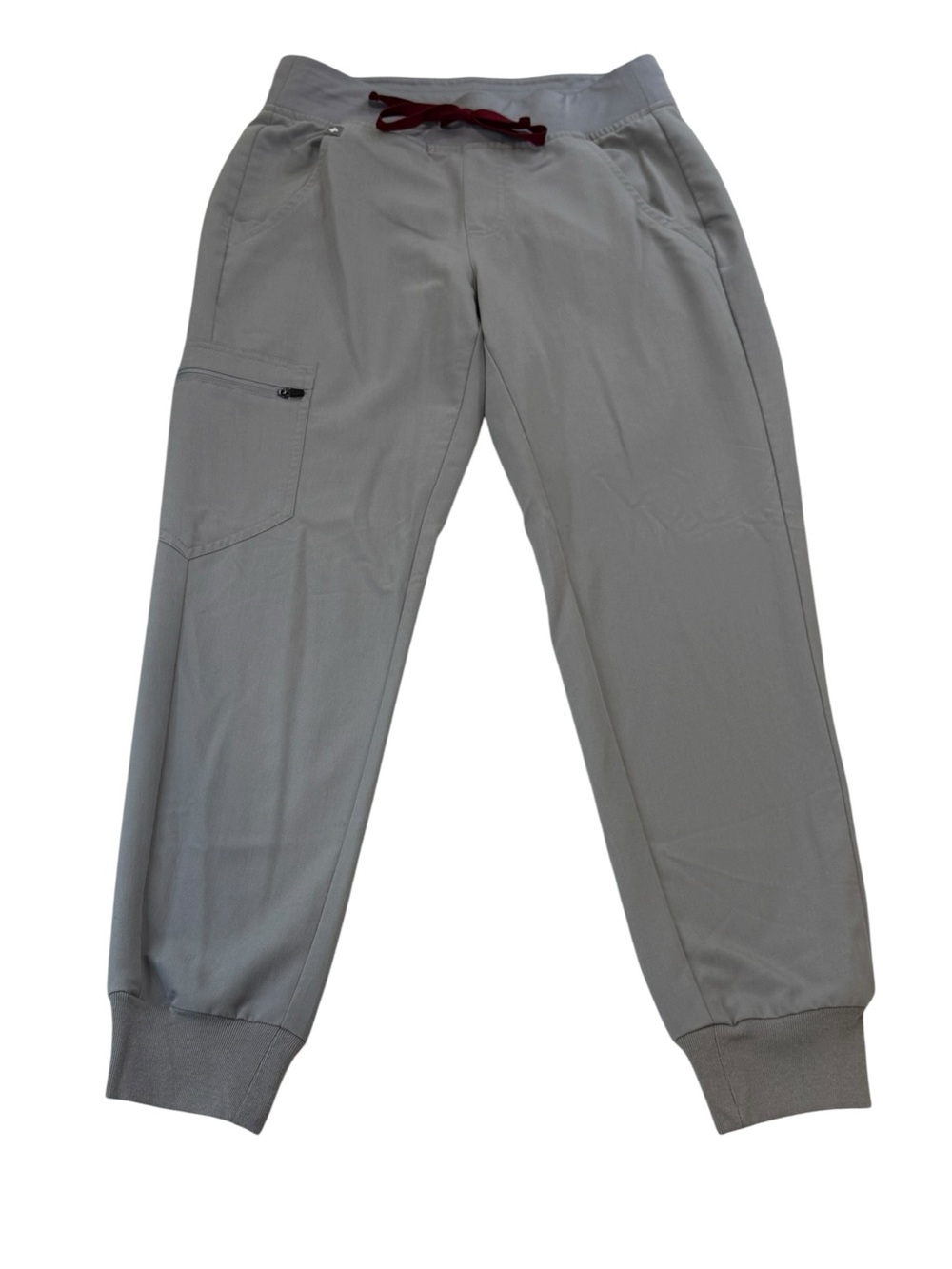 FIGS Women’s Jogger Scrub Pants Grey Size XL Petite Nurse Medical Wear
